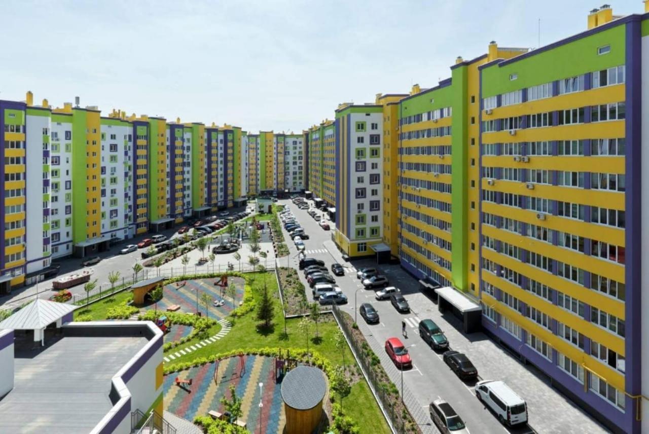 094 Жк Щасливий Нова Та Сучасна Квартира Kiev Exterior foto
